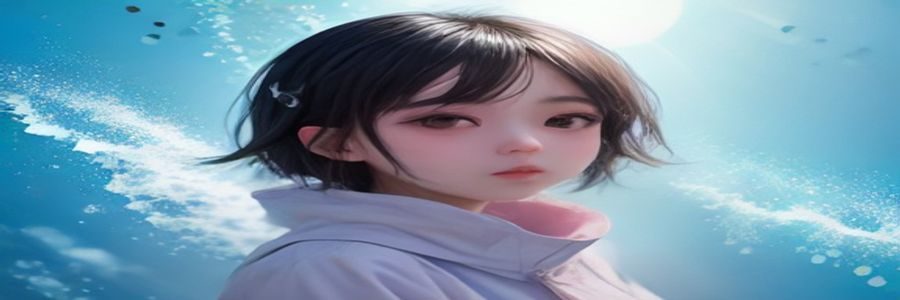 萌白酱2026年夏季内容更新封面图，清新夏日氛围，暖色调写真风格展示其最新创作动向